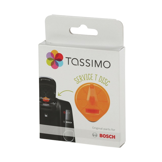 BS 576837 - Сервисный T DISC для приборов TASSIMO, оранжевый к кофеваркам и кофемашинам Bosch, Siemens, Neff, Gaggenau (Бош, Сименс, Гагенау, Нефф)