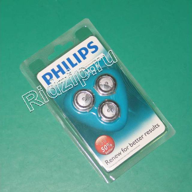 PS HQ6 - Нож для бритвы 3 шт. к бритвам Philips (Филипс)